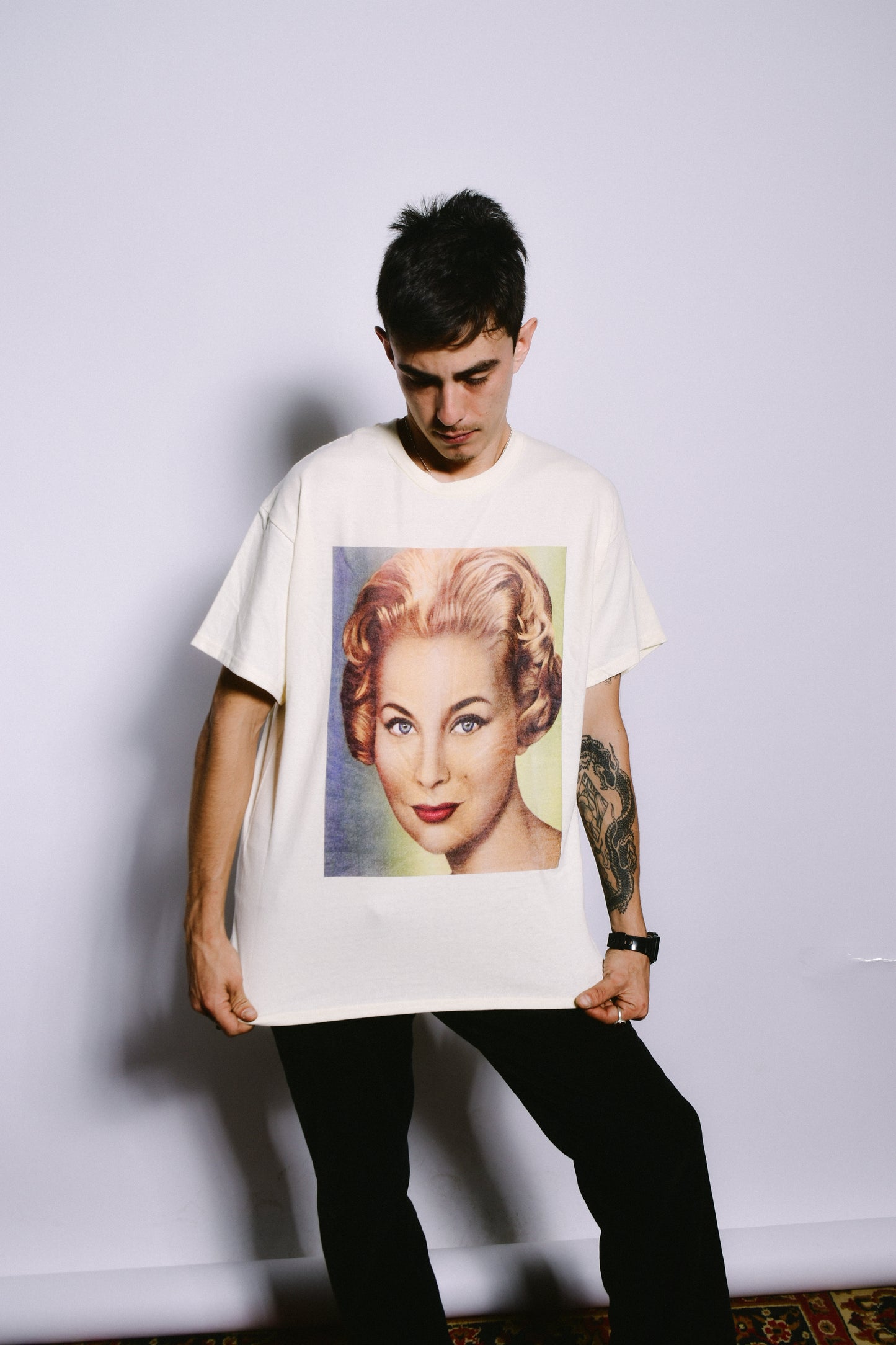 Polera rostro mujer