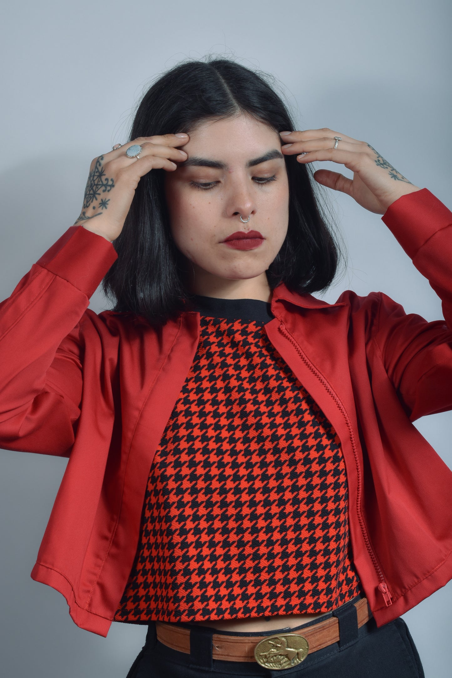 Chaqueta Roja tigre