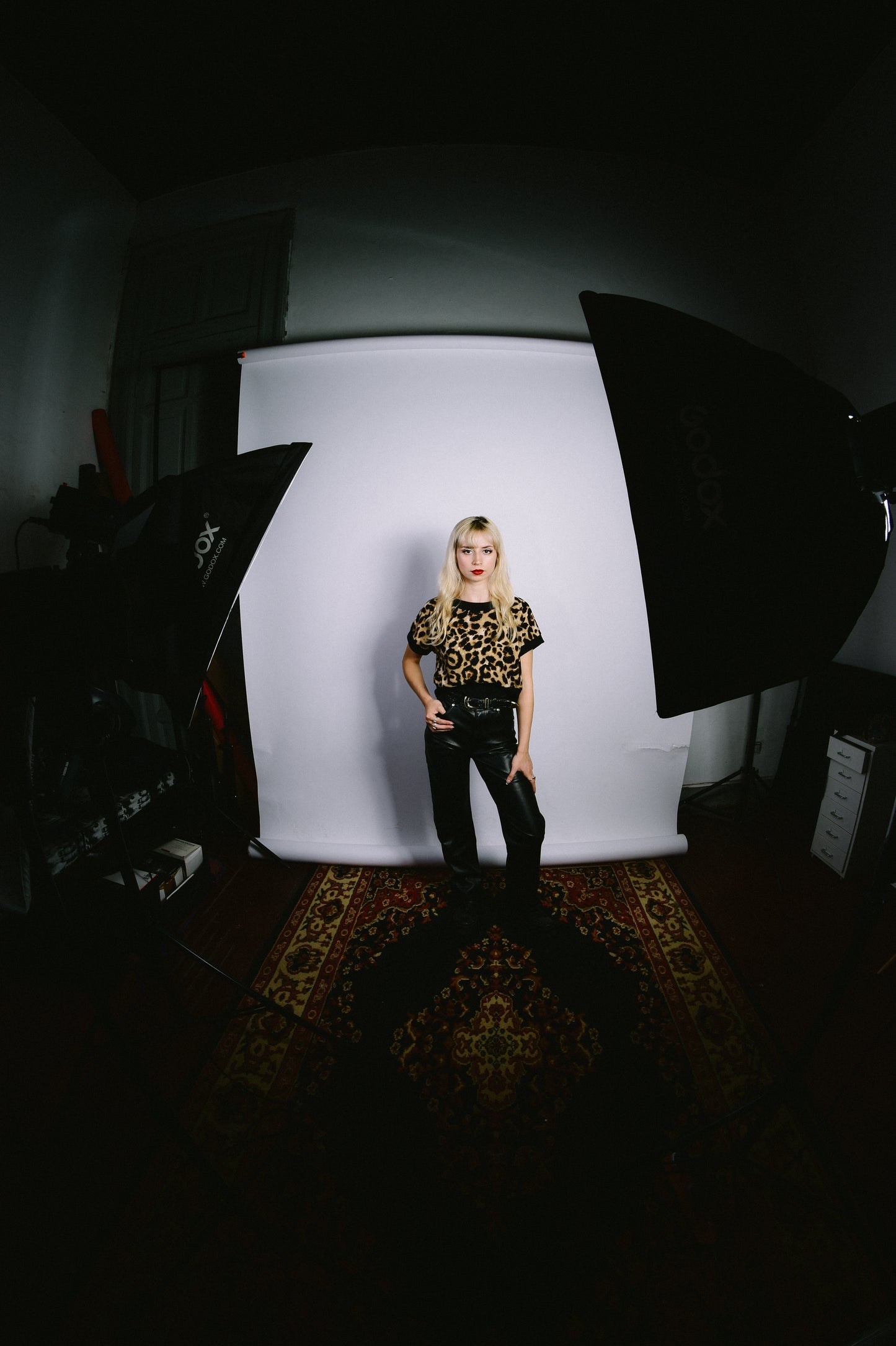 Polera animal print