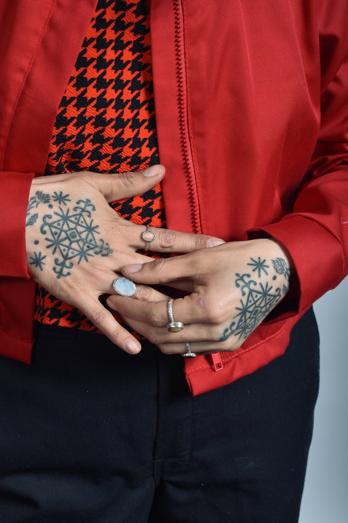 Chaqueta Roja tigre
