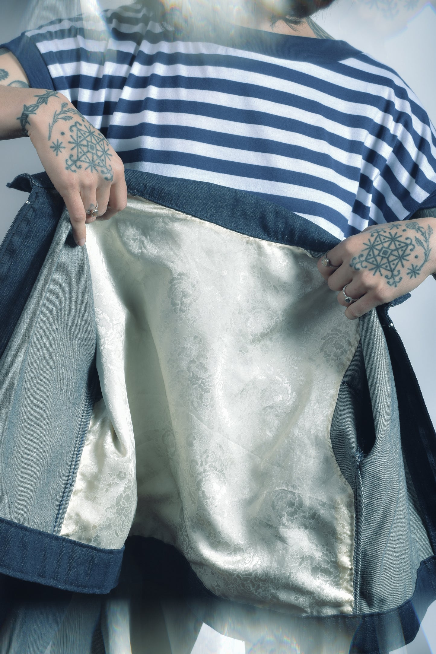 Chaqueta Denim Remaches