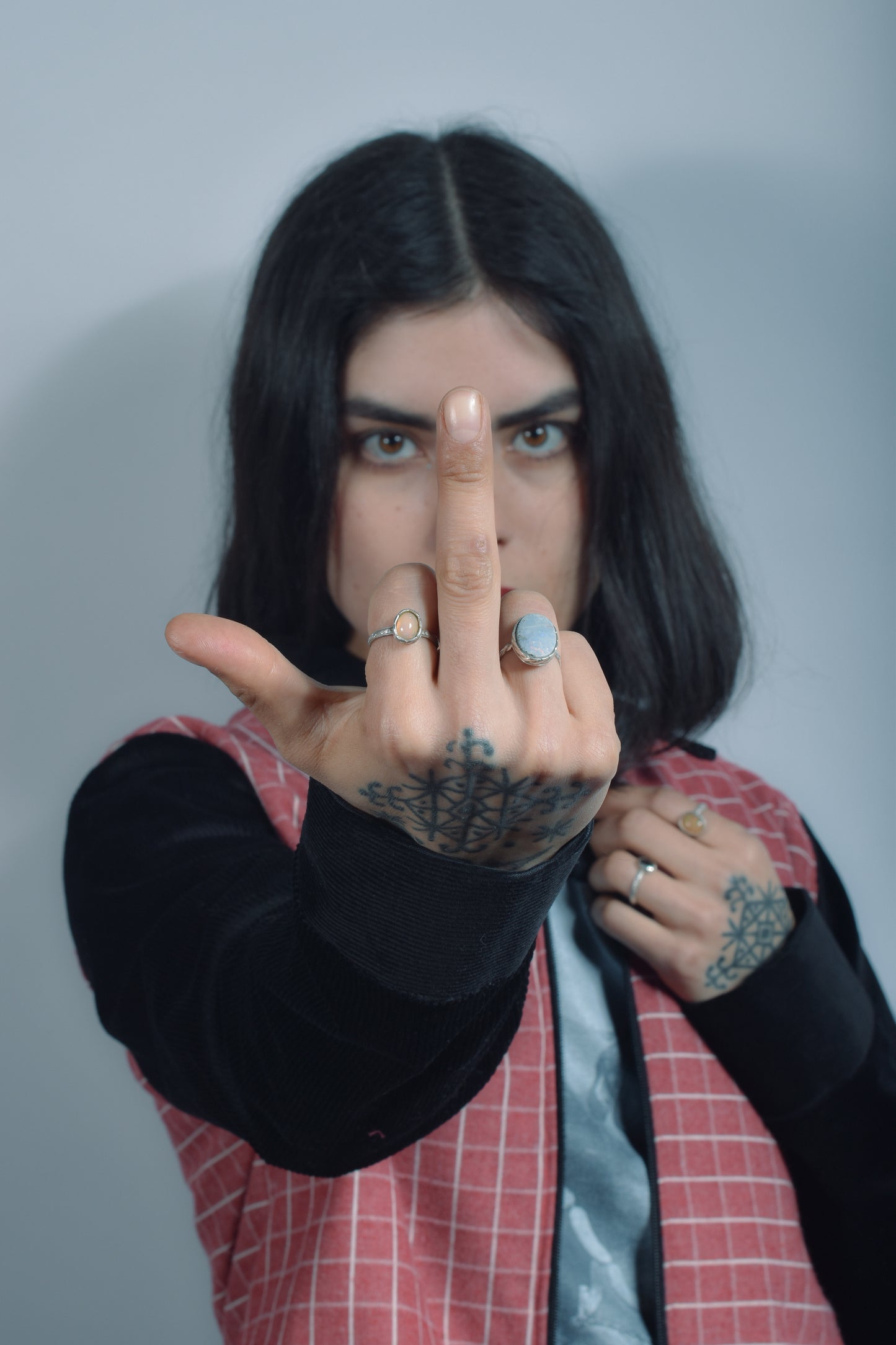 Chaqueta Lanilla cuadros #2