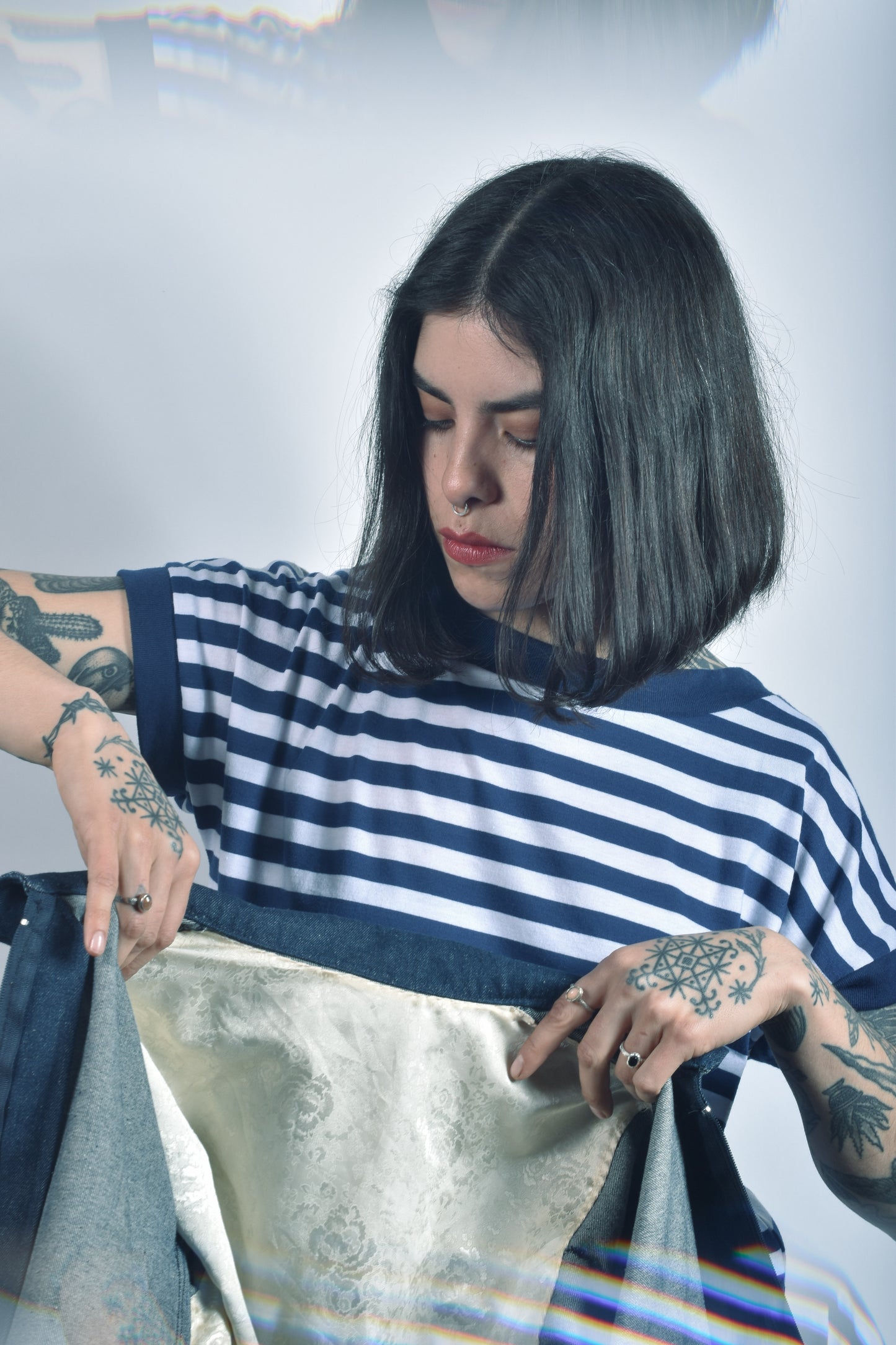 Chaqueta Denim Remaches