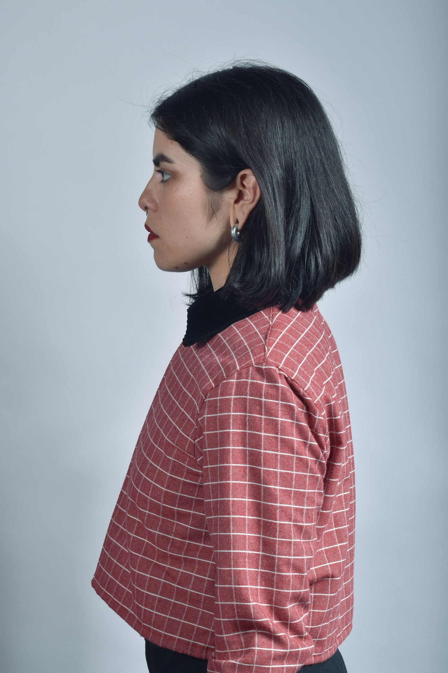 Chaqueta Lanilla cuadros #1
