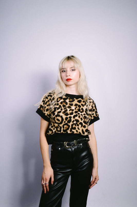 Polera animal print