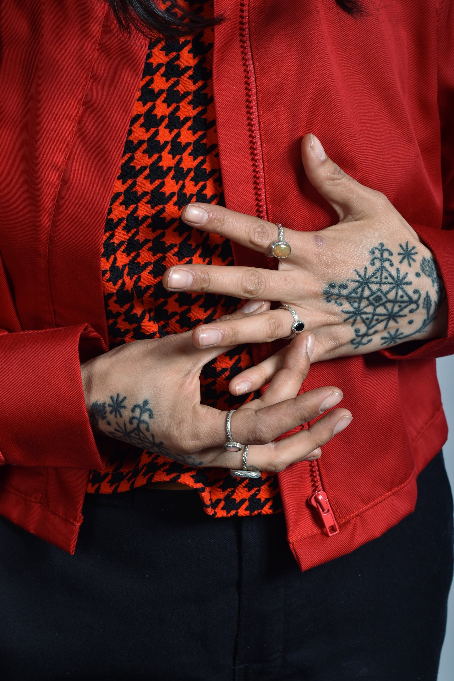 Chaqueta Roja tigre